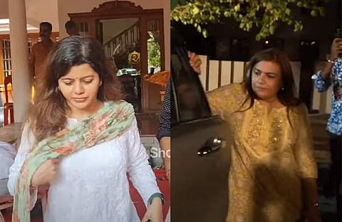 സുപ്രിയ മേനോൻ, സുചിത്ര മോഹൻലാൽ/ ചിത്രം സ്ക്രീൻഷോട്ട്