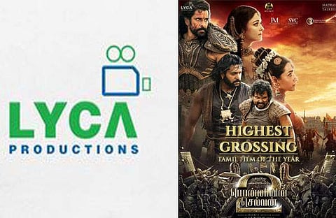 ലൈക പ്രൊഡക്ഷൻ, പൊന്നിയിൻ സെൽവൻ പോസ്റ്റർ/ ഫെയ്സ്ബുക്ക്