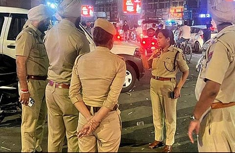 പഞ്ചാബ് പൊലീസ് ട്വിറ്ററില് പങ്കുവച്ച ചിത്രം