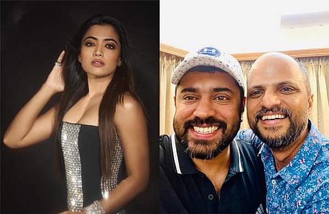 രശ്മിക മന്ദാന, നിവിനും ജൂഡും/ ഫെയ്സ്ബുക്ക്