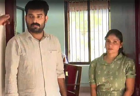 രാഹുൽ, നീതു/ ടെലിവിഷൻ ദൃശ്യം