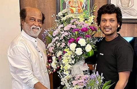 രജനീകാന്തും ലോകേഷ് കനകരാജും/ ഫെയ്സ്ബുക്ക്