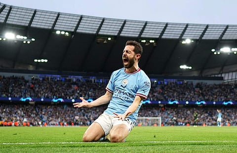 ഗോൾ നേട്ടമാഘോഷിക്കുന്നു സിൽവ/ ട്വിറ്റർ