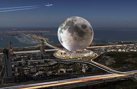 നിര്ദിഷ്ട മനുഷ്യ നിര്മ്മിത 'ചന്ദ്രന്' റിയല് എസ്റ്റേറ്റ് പദ്ധതി/ എപി