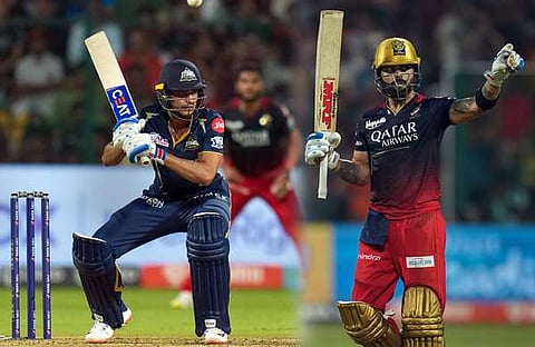 സെഞ്ചുറി കുറിച്ച ശുഭ്മാൻ ഗിൽ, വിരാട് കോഹ്ലി/ ചിത്രം: പിടിഐ