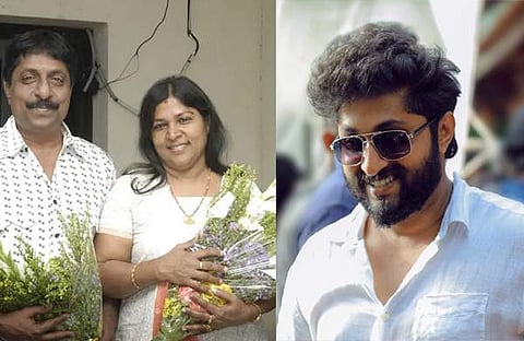 ശ്രീനിവാസൻ, വിമല, ധ്യാൻ / ചിത്രം ഫെയ്സ്ബുക്ക്