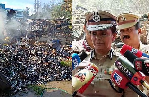 ഡിജിപി ബി സന്ധ്യ/ ടിവി ദൃശ്യം