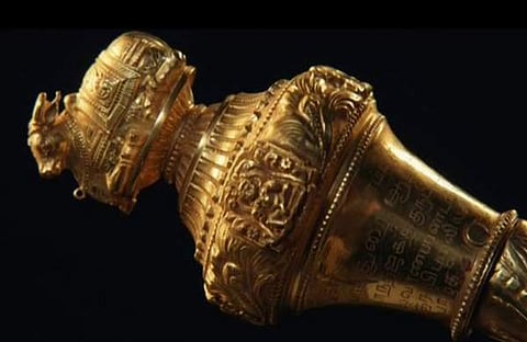 സ്വര്ണ ചെങ്കോല്, എഎൻഐ