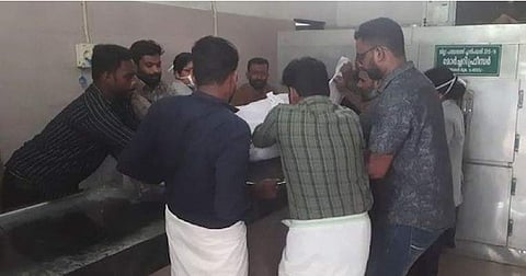 ആശുപത്രിയില് നിന്നുള്ള ദൃശ്യം/വീഡിയോ സ്ക്രീന്ഷോട്ട്