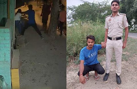 അറസ്റ്റിലായ സാഹിൽ/ എഎൻഐ