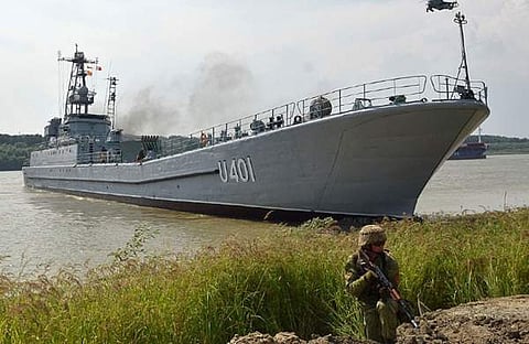 യുക്രൈന് യുദ്ധക്കപ്പല് യൂറി ഒലെഫിറങ്കൊ