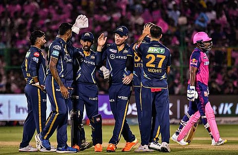 സഞ്ജു സാംസൺ പുറത്തായപ്പോൾ/ ചിത്രം പിടിഐ