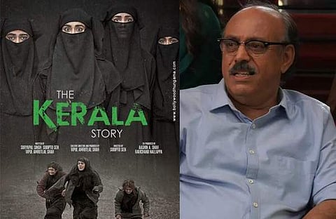 കേരള സ്റ്റോറി പോസ്റ്റർ, സന്തോഷ് കുമാർ/ ഇൻസ്റ്റഗ്രാം