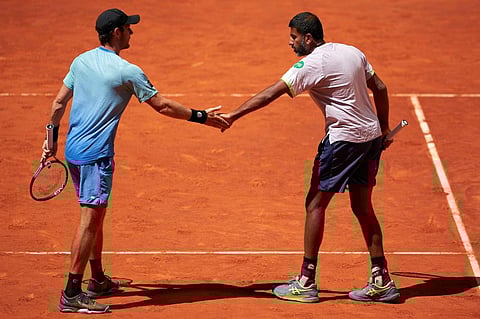 ബൊപ്പണ്ണ- മാത്യു സഖ്യം/ ട്വിറ്റർ