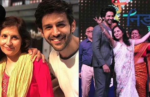 കാർത്തിക് ആര്യൻ അമ്മയ്ക്കൊപ്പം/ ചിത്രം ഇൻസ്റ്റാഗ്രാം