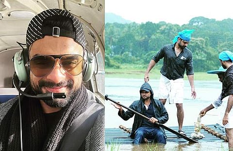 ടൊവിനോ തോമസ്, 2018 ലൊക്കേഷനിൽ ജൂഡും ടൊവിനോയും/ ഫെയ്സ്ബുക്ക്