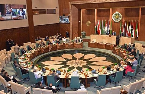 അറബ് വിദേശകാര്യ മന്ത്രിമാരുടെ യോഗം/ ചിത്രം ട്വിറ്റർ