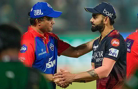 ഗാംഗുലിയും കോഹ്ലിയും/ പിടിഐ