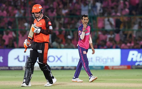 ക്ലാസനെ പുറത്താക്കിയ ചഹലിന്റെ ആഘോഷം/ ട്വിറ്റർ