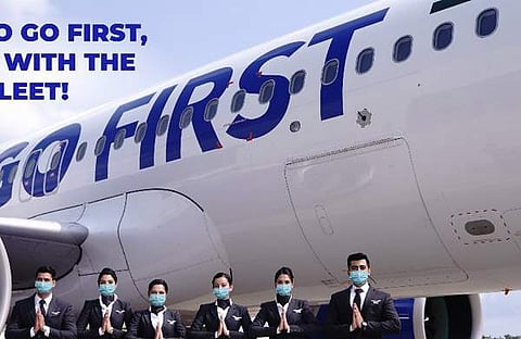 ഗോ ഫസ്റ്റ് ലോഗോ/ട്വിറ്റര്