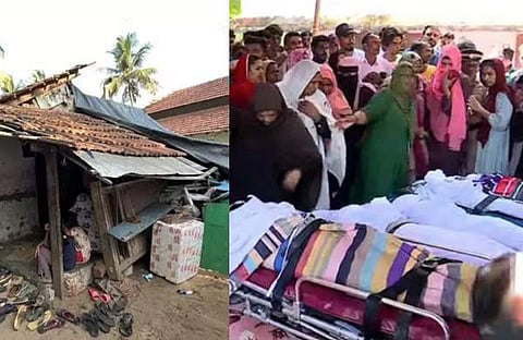 സൈതലവിയുടെ വീട്, അന്ത്യാഞ്ജലി അർപ്പിക്കുന്നു/ ടിവി ദൃശ്യം