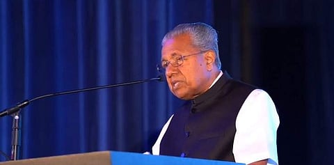 ലോക കേരള സഭ ന്യൂയോര്ക്ക് മേഖലാ സമ്മേളനത്തില് പിണറായി വിജയന് സംസാരിക്കുന്നു/വീഡിയോ സ്ക്രീന്ഷോട്ട്