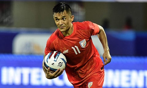 സുനിൽ ഛേത്രി/ ട്വിറ്റർ