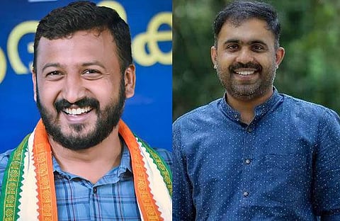 രാഹുൽ മാങ്കൂട്ടത്തിൽ, അബിൻ വർക്കി/ ഫെയ്സ്ബുക്ക്