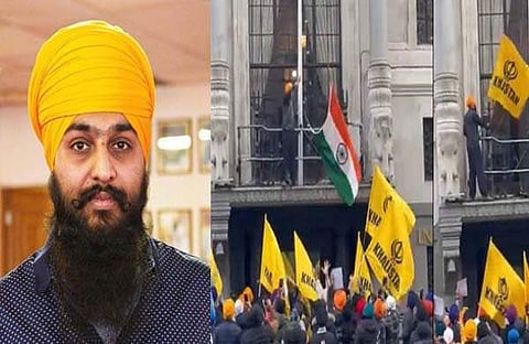 അവതാർ സിങ് ഖണ്ഡ, ലണ്ടനിൽ നടന്ന പ്രതിഷേധം/ ഫയൽ