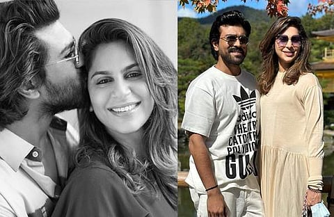 രാം ചരണും ഉപാസനയും/ ഫേയ്സ്ബുക്ക്