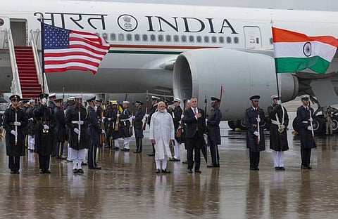 മോദി വാഷിങ്ടണ് ഡിസിയിൽ/ ട്വിറ്റർ