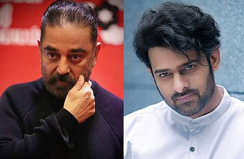 കമൽഹാസൻ, പ്രഭാസ്/ഫോട്ടോ: ഫെയ്സ്ബുക്ക്