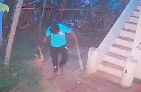 സിസിടിവി ദൃശ്യം