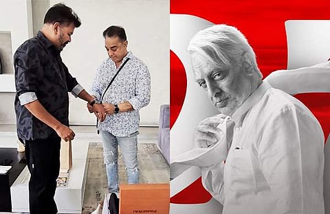 കമൽഹാസനും ശങ്കറും, ഇന്ത്യൻ പോസ്റ്റർ/ ഫെയ്സ്ബുക്ക്