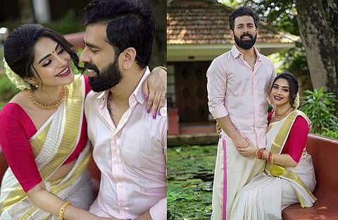 അമേയ മാത്യുവും കിരണും/ ഇൻസ്റ്റഗ്രാം