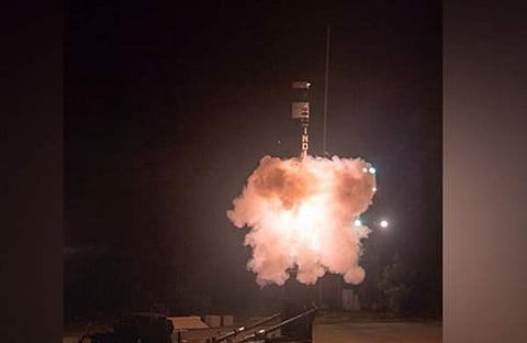 അഗ്നി പ്രൈം മിസൈൽ പരീക്ഷണം / എഎൻഐ