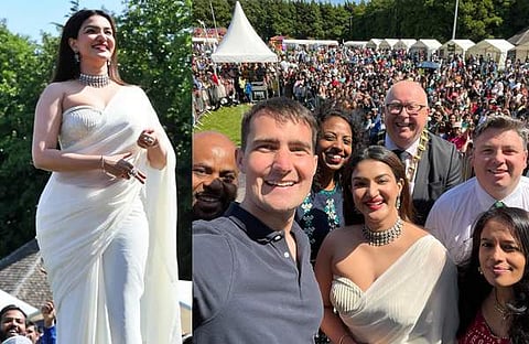 ഹണി റോസ്, അയർലൻഡ് മന്ത്രിക്കൊപ്പം താരം/ ഫെയ്സ്ബുക്ക്