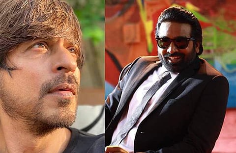 ഷാരുഖ് ഖാൻ, വിജയ് സേതുപതി/ഫോട്ടോ: ഫെയ്സ്ബുക്ക്