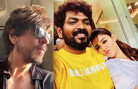 ഷാരുഖ് ഖാൻ, നയൻതാരയും വിഘ്നേഷും/ ഇൻസ്റ്റഗ്രാം