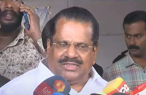 ഇപി ജയരാജന് മാധ്യമങ്ങളോട്, സ്ക്രീന്ഷോട്ട്