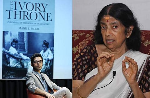 മനു എസ് പിള്ള/ ഫെയ്സ്ബുക്ക്, അശ്വതി തിരുനാൾ ഗൗരി ലക്ഷ്മി ബായി/ വിൻസെന്റ് പുളിക്കൽ