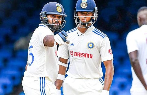 രോഹിത്തും ജയ്സ്വാളും, image credit: BCCI