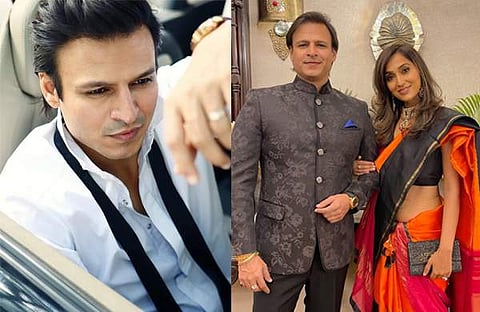 വിവേക് ഒബ്രോയും ഭാര്യയും/ ഫെയ്സ്ബുക്ക്