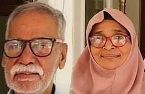 കൊല്ലപ്പെട്ട അബ്ദുള്ളയും ജമീലയും