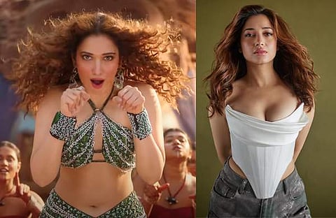 കാവാല ഗാനത്തിന് ചുവടുവയ്ക്കുന്ന തമന്ന, തമന്ന / ഫെയ്സ്ബുക്ക്