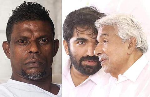 വിനായകൻ, ഉമ്മൻ ചാണ്ടിയും ചാണ്ടി ഉമ്മനും/ ഫെയ്സ്ബുക്ക്