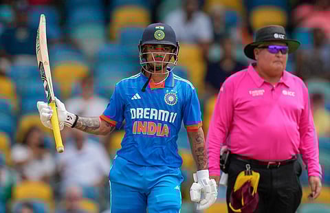 അർധ സെഞ്ച്വറി നേടിയ ഇഷാൻ കിഷൻ/ പിടിഐ