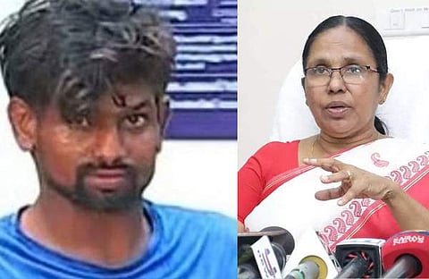 അസ്ഫാക്ക്, കെ കെ ശൈലജ