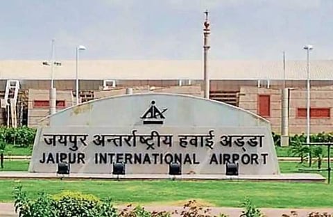 ജയ്പൂർ വിമാനത്താവളം/ ട്വിറ്റർ ചിത്രം