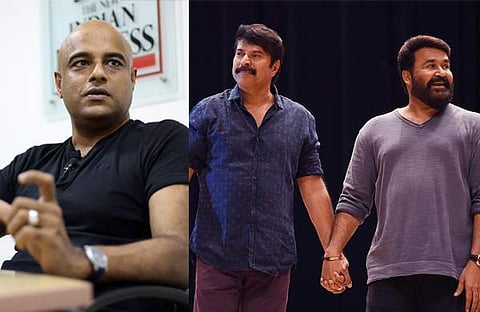 മുരളി ഗോപി/ ബിപി ദീപു, മമ്മൂട്ടിയും മോഹൻലാലും/ ഫെയ്സ്ബുക്ക്